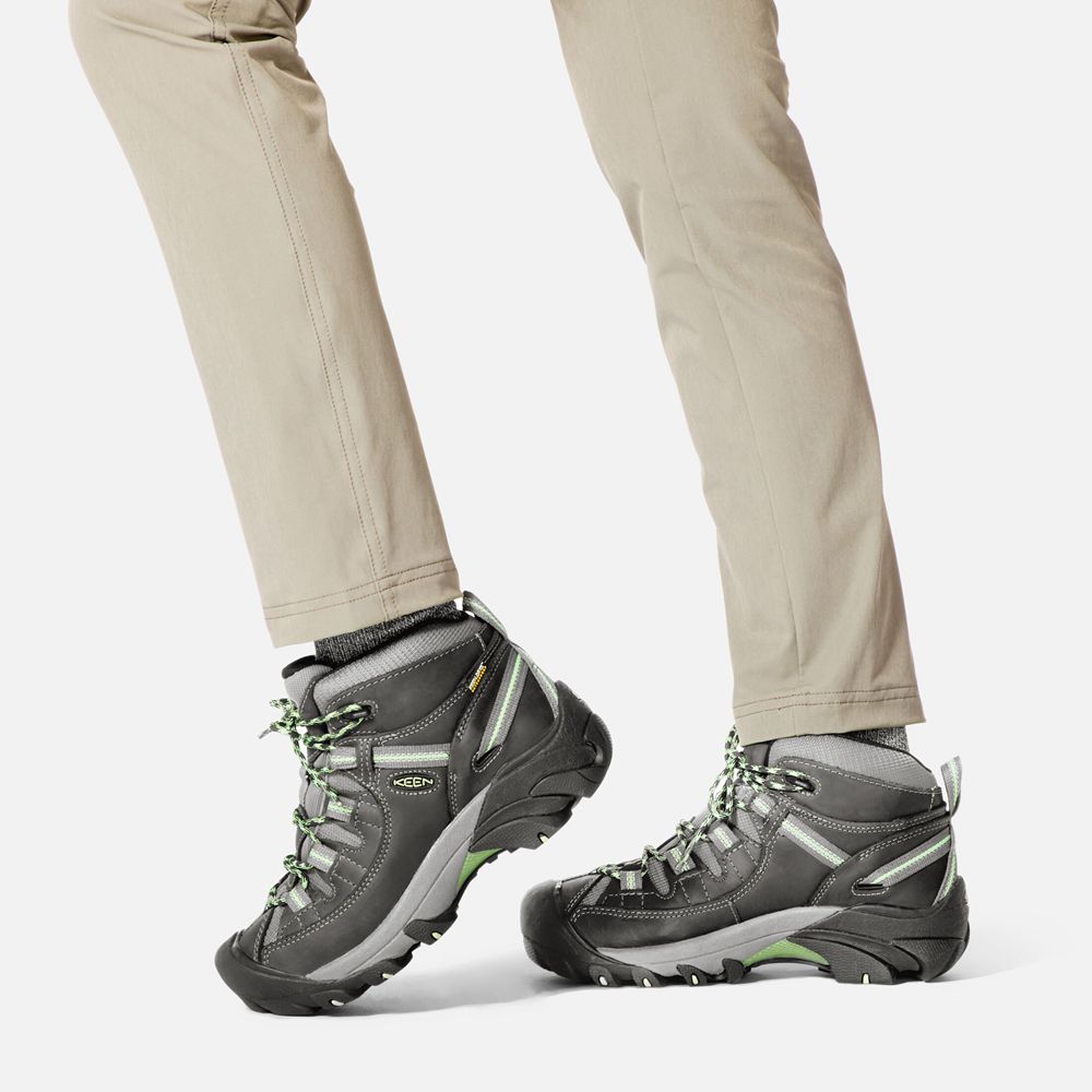 Bottes de Randonnée Keen Femme Marron | Targhee Ii Waterproof Mid | UZEQF-5417